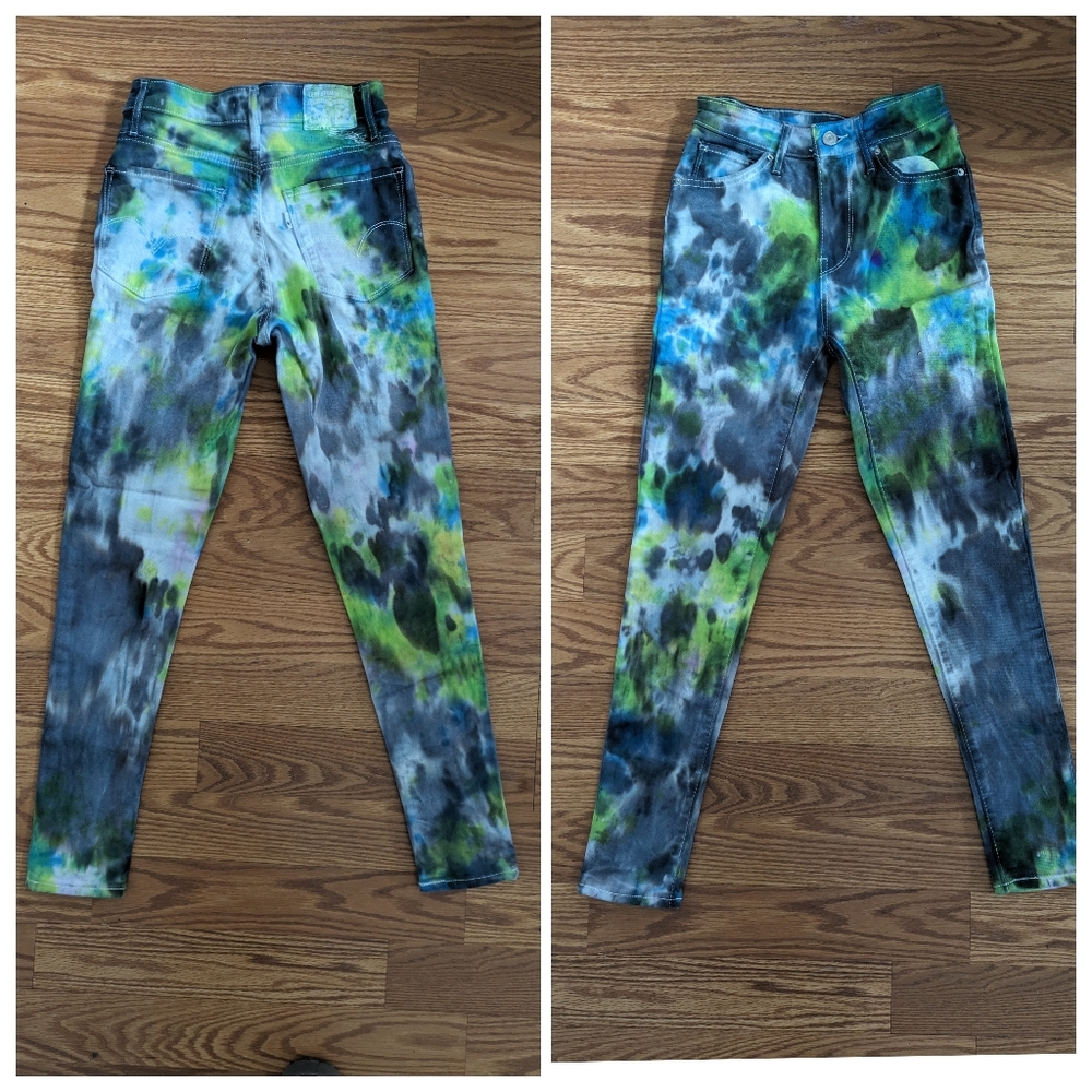 Levis 721 high rise skinny 25 - TYE-DYE